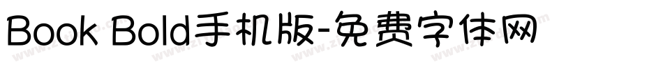 Book Bold手机版字体转换